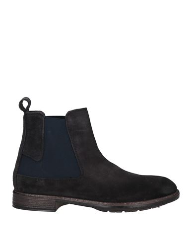 Cafènoir Man Ankle Boots Black Size 7 Soft Leather