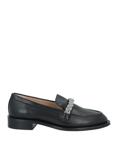 Shop Stuart Weitzman Woman Loafers Black Size 7 Calfskin