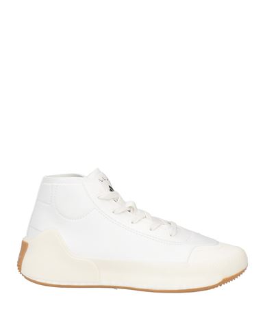 Adidas By Stella Mccartney Woman Sneakers White Size 10 Synthetisches Material In White