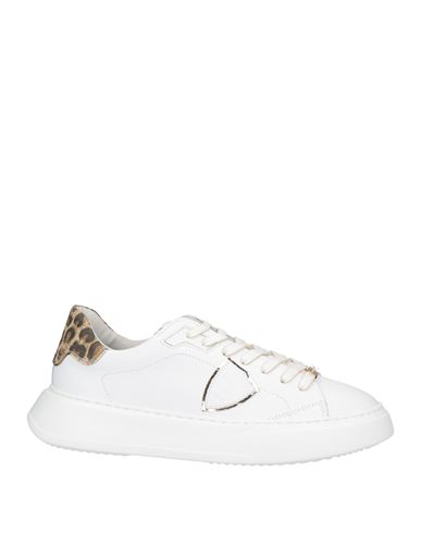 Philippe Model Woman Sneakers White Size 6 Soft Leather