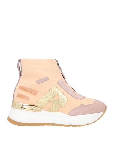 Rucoline Woman Sneakers Blush Size 5 Textile Fibers, Soft Leather In Pink