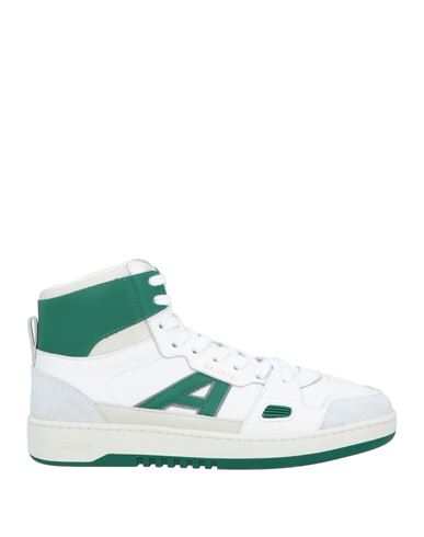 Axel Arigato Man Sneakers White Size 8 Soft Leather, Textile Fibers