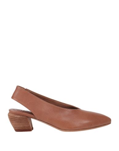 Officine Creative Italia Woman Pumps Brown Size 7 Soft Leather