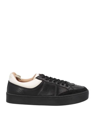 Officine Creative Italia Woman Sneakers Black Size 6 Soft Leather