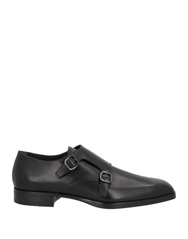 Tod's Double-strap Leather Monk Shoes In Black