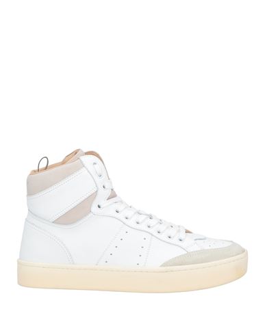 Officine Creative Italia Man Sneakers White Size 7 Soft Leather