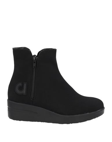 Agile By Rucoline Woman Ankle Boots Black Size 7 Textile Fibers