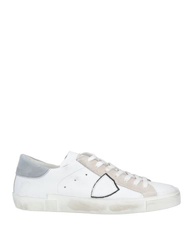 Philippe Model Man Sneakers White Size 7 Soft Leather In White
