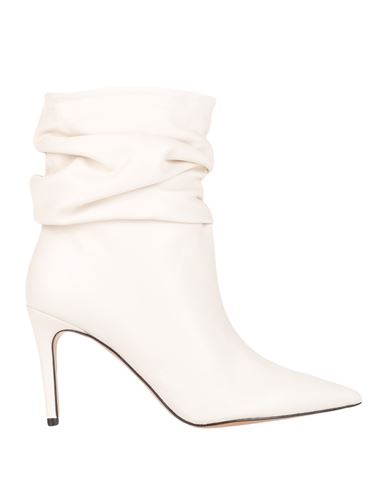 Ovye' By Cristina Lucchi Woman Ankle Boots White Size 8 Soft Leather