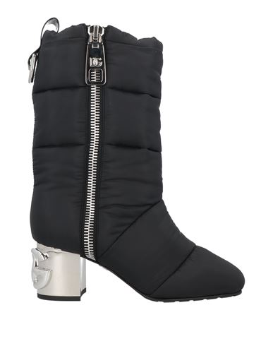 Dolce & Gabbana Woman Ankle Boots Black Size 7 Polyamide, Polyurethane, Calfskin