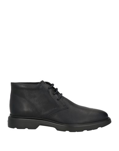 Hogan Man Ankle Boots Black Size 11.5 Soft Leather