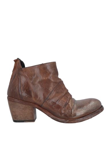 Le Ruemarcel Woman Ankle Boots Brown Size 8 Soft Leather