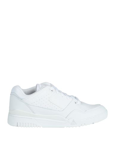 Le Coq Sportif Dynactif T1000 Man Sneakers White Size 8.5 Soft Leather, Textile Fibers