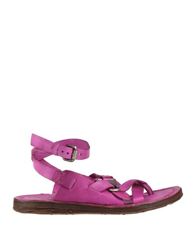 A.s. 98 A. S. 98 Woman Toe Strap Sandals Mauve Size 9 Soft Leather In Purple
