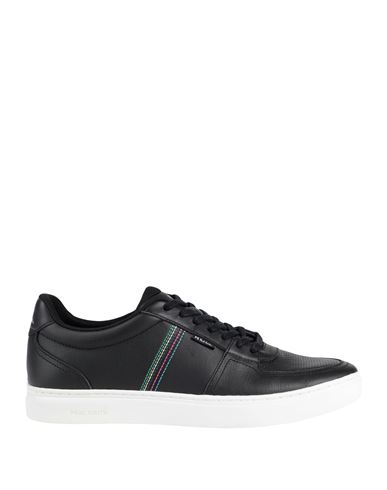 Paul Smith Man Sneakers Black Size 12 Bovine Leather