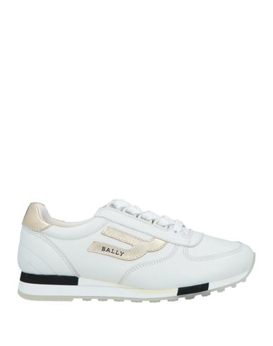 Bally Woman Sneakers White Size 4.5 Lambskin