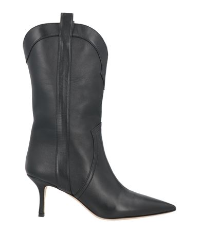 Paris Texas Woman Ankle Boots Black Size 6.5 Soft Leather