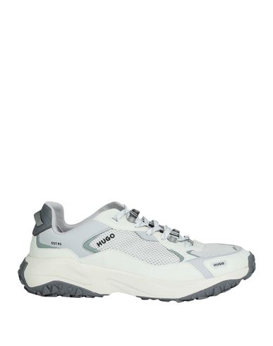 Hugo Low-top Trainers With Open-mesh Uppers In White