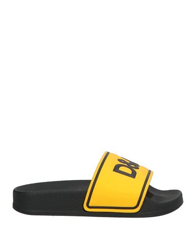 DOLCE & GABBANA DOLCE & GABBANA TODDLER BOY SANDALS YELLOW SIZE 10C SOFT LEATHER