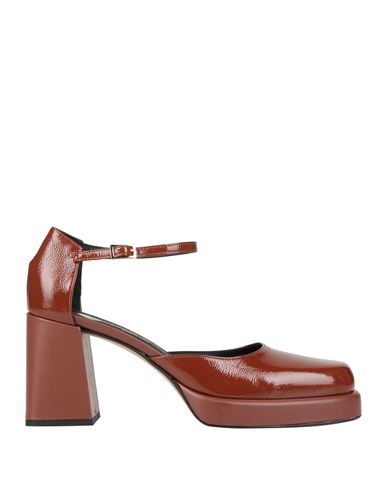 Andrea Pinto Woman Pumps Brown Size 10 Soft Leather