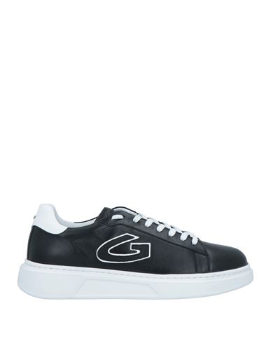 Alberto Guardiani Man Sneakers Black Size 11 Textile Fibers