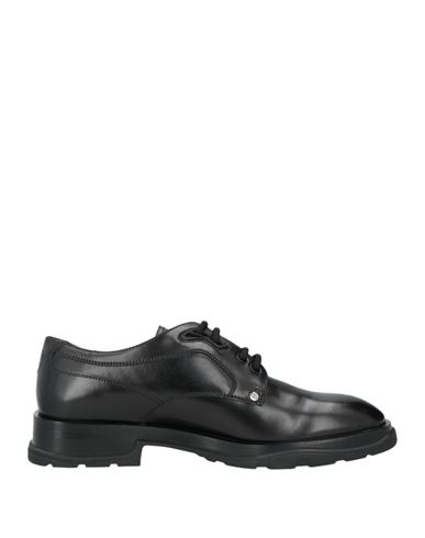 Alexander Mcqueen Man Lace-up Shoes Black Size 11 Soft Leather