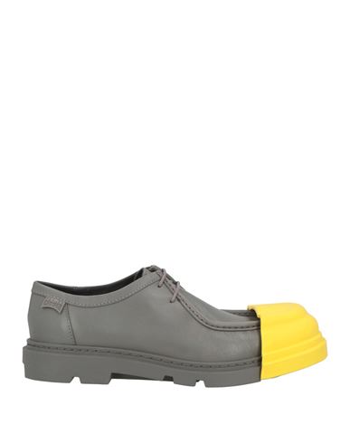 Camper Man Lace-up Shoes Grey Size 6 Soft Leather