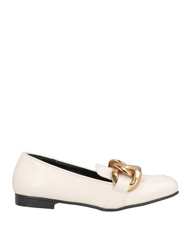 Gioia.a. Gioia. A. Woman Loafers Ivory Size 8 Soft Leather In White