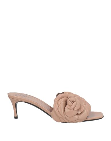 Shop Valentino Garavani Woman Sandals Blush Size 6.5 Soft Leather In Pink