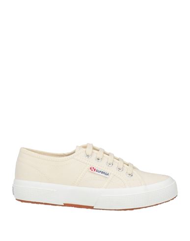 Superga Woman Sneakers Ivory Size 5 Textile Fibers In White