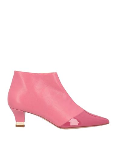 A.testoni A. Testoni Woman Ankle Boots Pink Size 8.5 Soft Leather