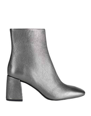 Bianca Di Woman Ankle Boots Silver Size 11 Soft Leather