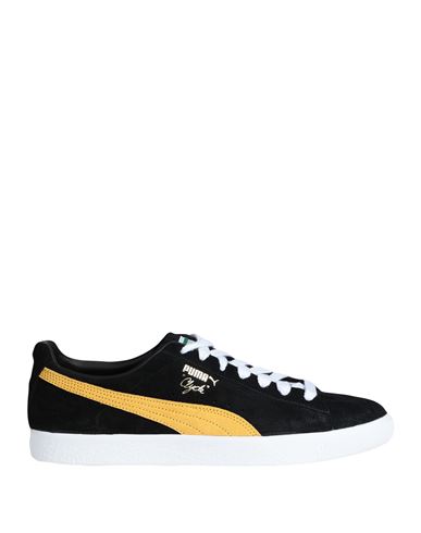 Shop Puma Clyde Og Man Sneakers Black Size 8.5 Soft Leather