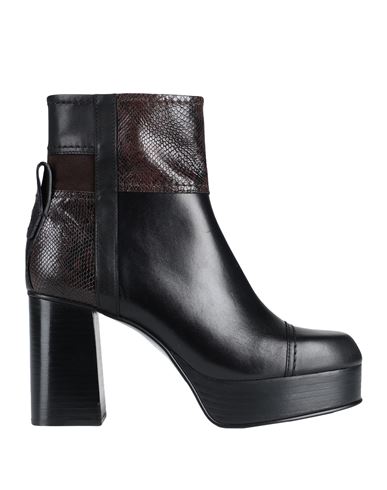 See By Chloé Woman Ankle Boots Black Size 8 Leather