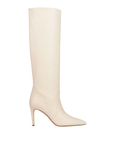 Paris Texas Woman Boot Ivory Size 11 Soft Leather In White