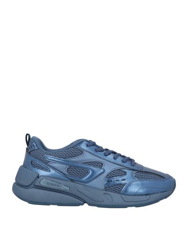 Diesel Man Sneakers Navy Blue Size 7 Polyester