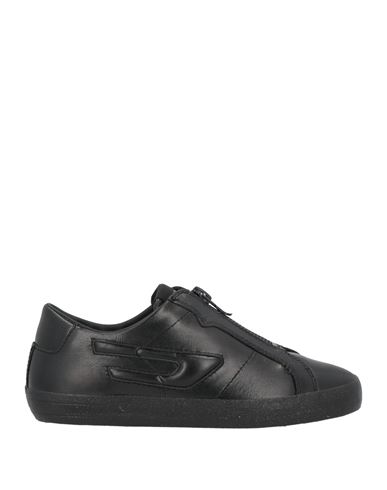 Shop Diesel Woman Sneakers Black Size 8 Soft Leather