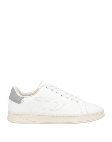 Diesel Woman Sneakers White Size 5 Soft Leather