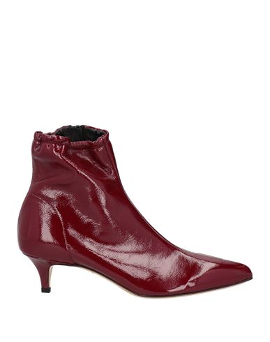 Fabio Rusconi Woman Ankle Boots Brick Red Size 9 Soft Leather