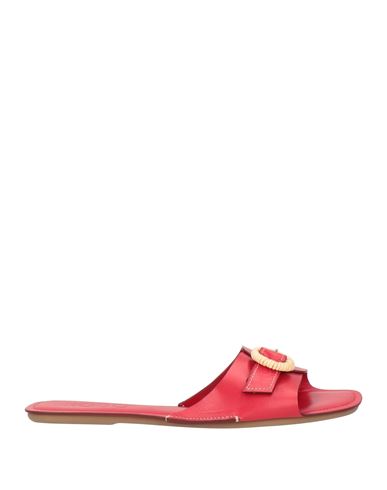 Rodo Woman Sandals Red Size 10.5 Soft Leather