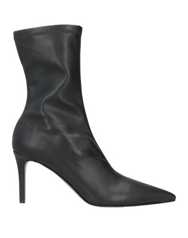 Stella Mccartney Woman Ankle Boots Black Size 11 Textile Fibers