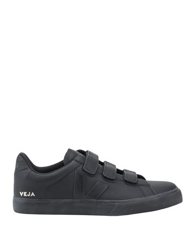 Veja Recife Logo Man Sneakers Black Size 12 Soft Leather