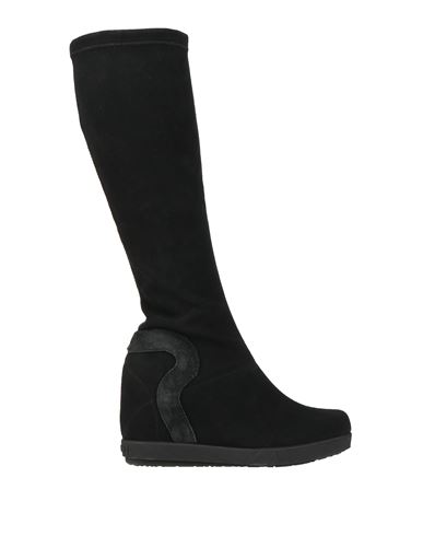 Rucoline Woman Knee Boots Black Size 7 Textile Fibers