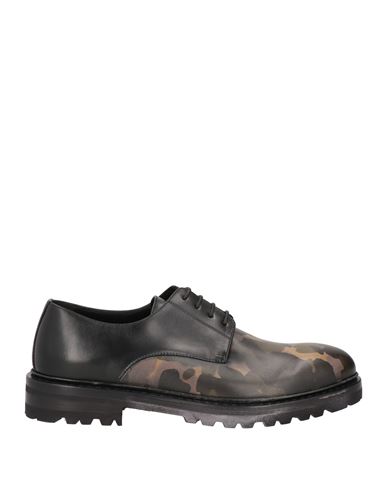 A.testoni A. Testoni Man Lace-up Shoes Black Size 9.5 Calfskin