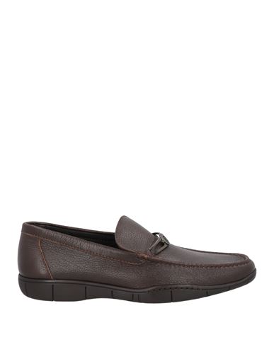 A.testoni A. Testoni Man Loafers Dark Brown Size 7 Soft Leather