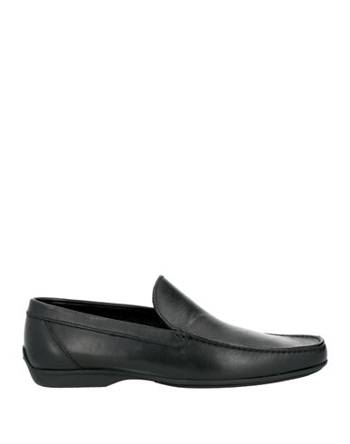 Shop A.testoni A. Testoni Man Loafers Black Size 9 Calfskin