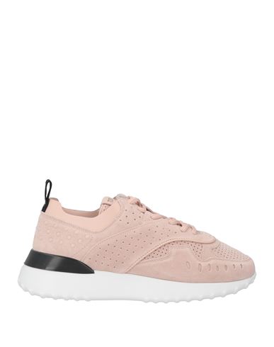 Shop Tod's Woman Sneakers Light Pink Size 8 Soft Leather