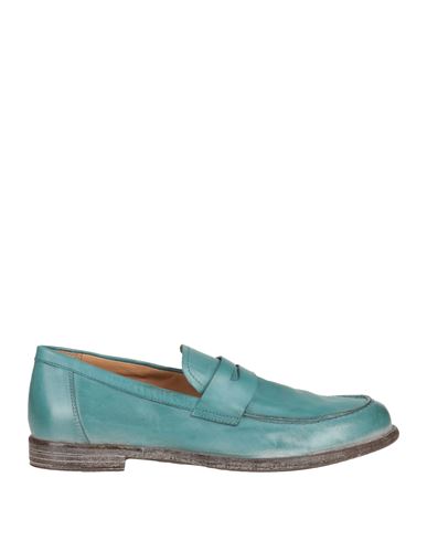 Moma Man Loafers Pastel Blue Size 10 Soft Leather