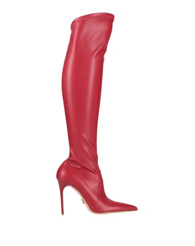 Shop Sergio Levantesi Woman Boot Red Size 8 Textile Fibers