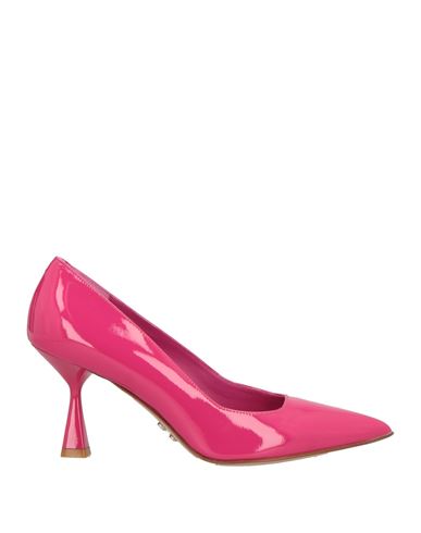 Sergio Levantesi Woman Pumps Magenta Size 7 Soft Leather In Purple